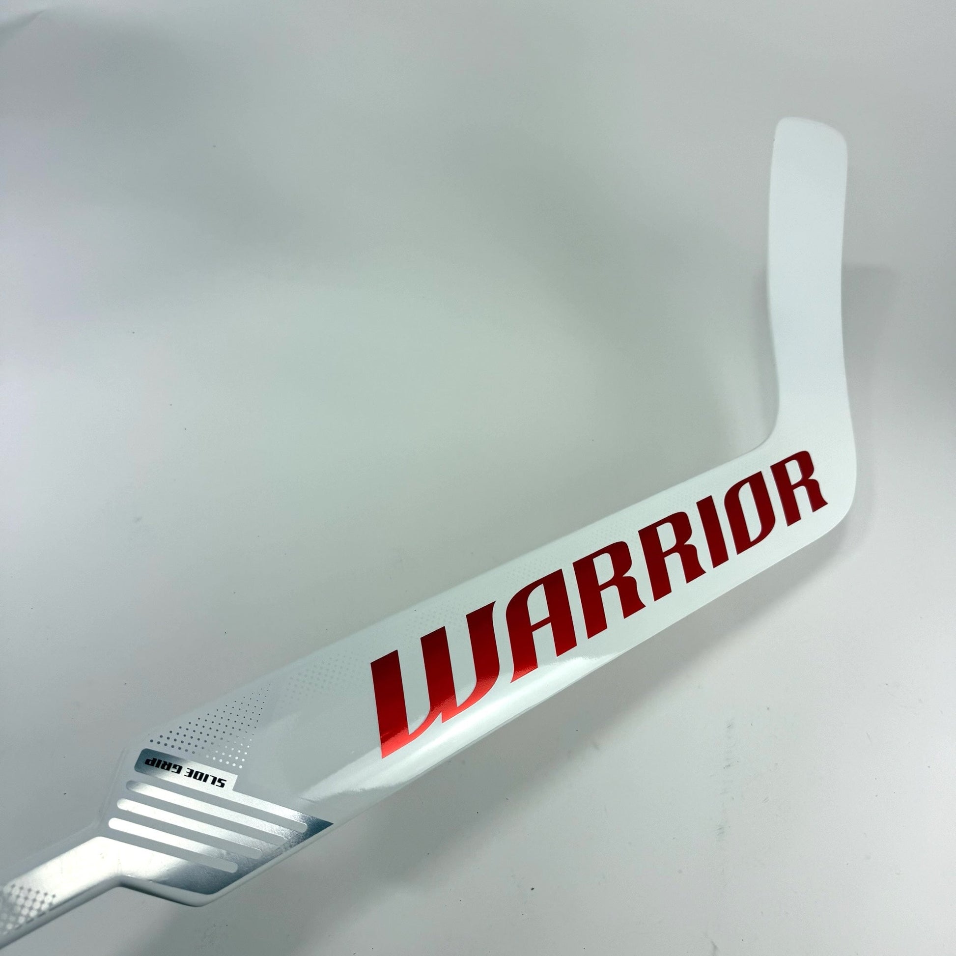 New Regular White and Red Warrior Ritual V4 | 23" Paddle W31 Curve | Lyon | J796 - Top Flight Hockey