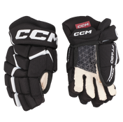 Black New CCM JetSpeed FT680 Gloves Junior Size 12" Retail