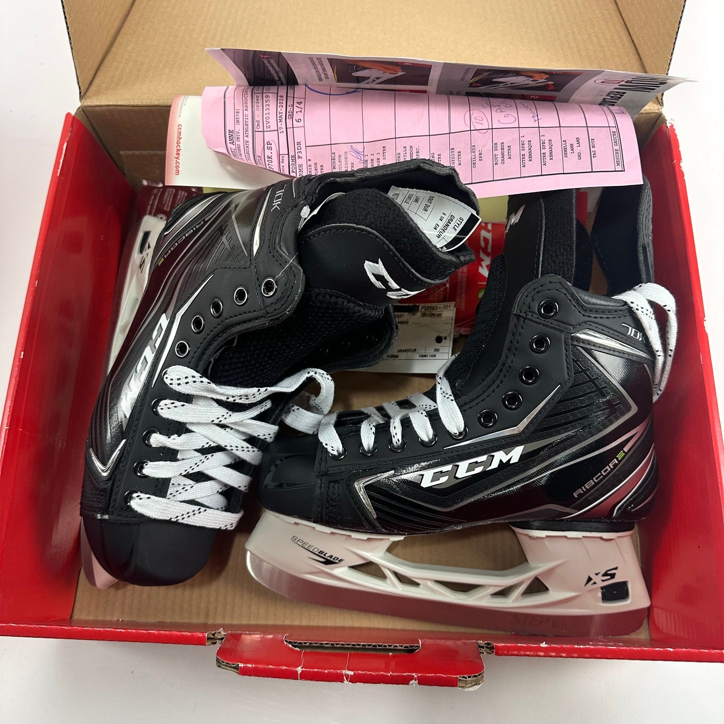 New CCM Ribcore 70K Skates | Size 6 1/4 E - #G251 - Top Flight Hockey