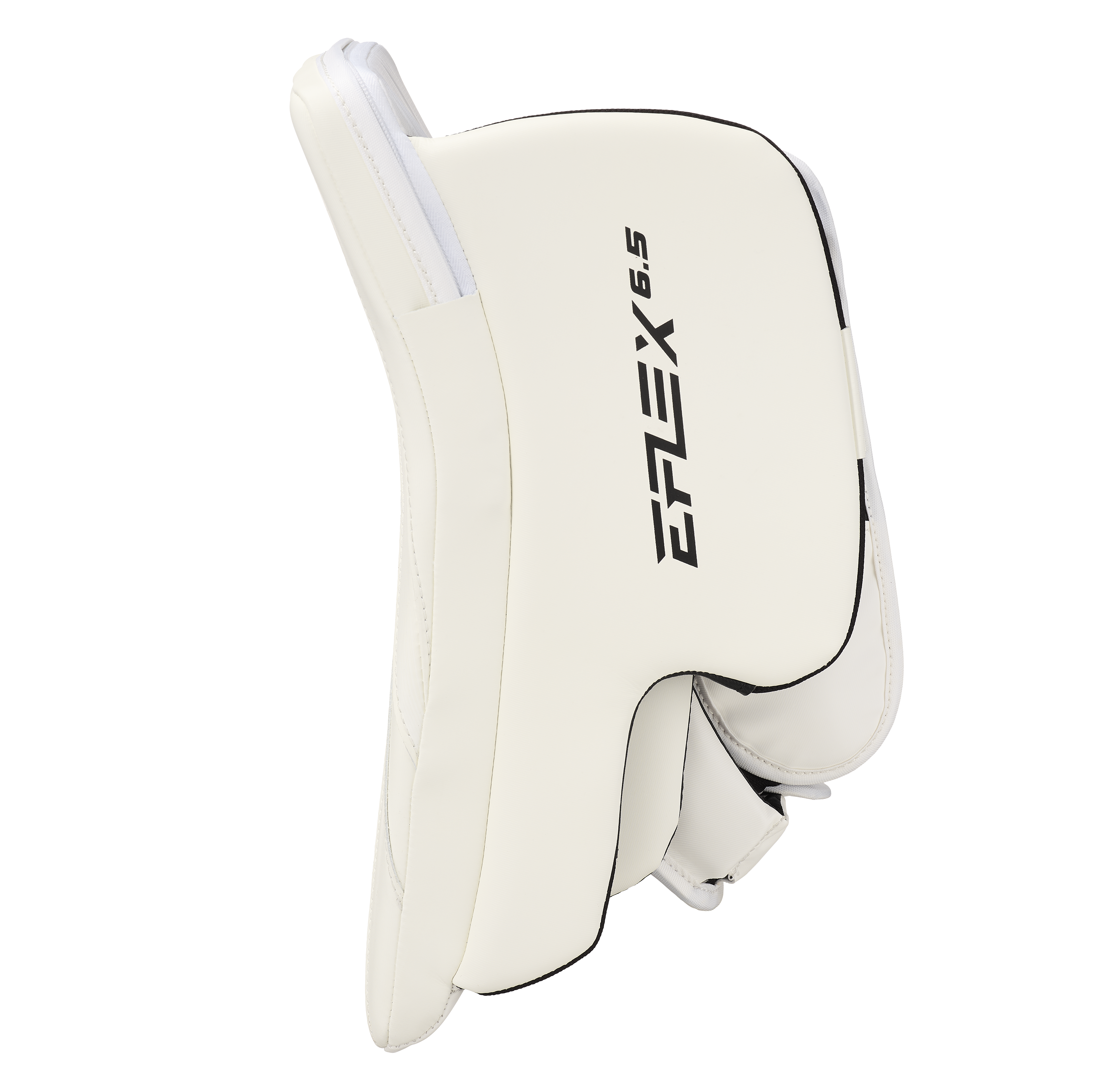 New CCM White E Flex 6.5 Goalie Blocker | Regular | Junior | #191520629519 - Top Flight Hockey