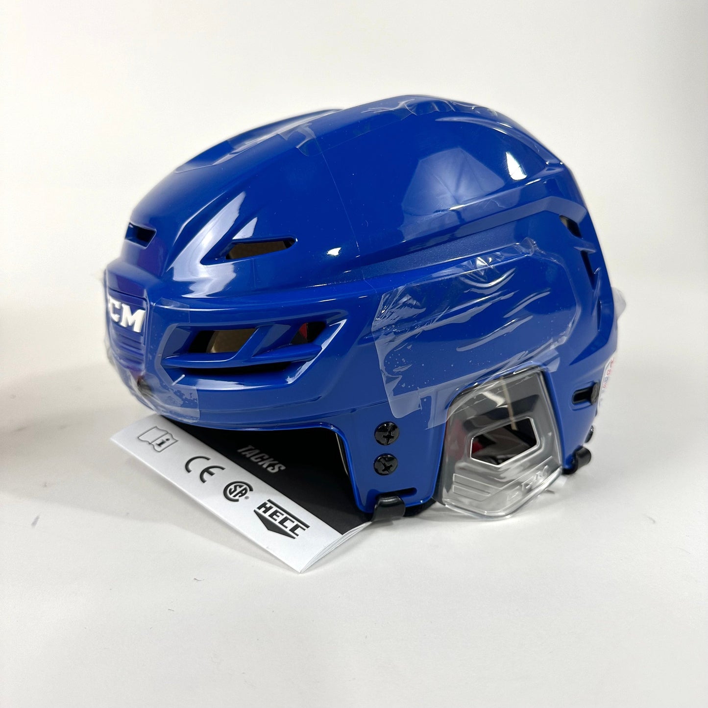 Brand New CCM Tacks 110 Helmet In Box - Royal Blue - Small - #CCM384 - Top Flight Hockey