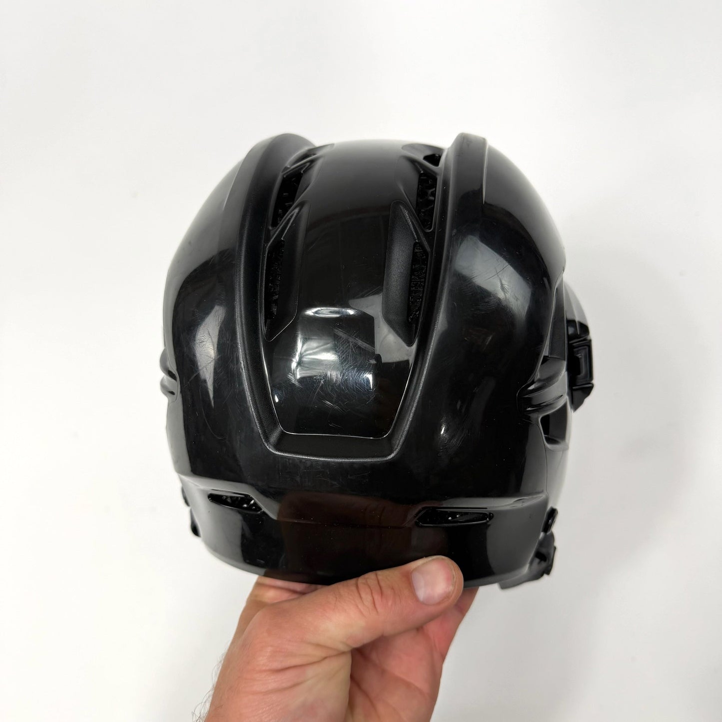 Used Black CCM Tacks X Helmet with Oakley Short Cut Visor | Senior Medium | J115