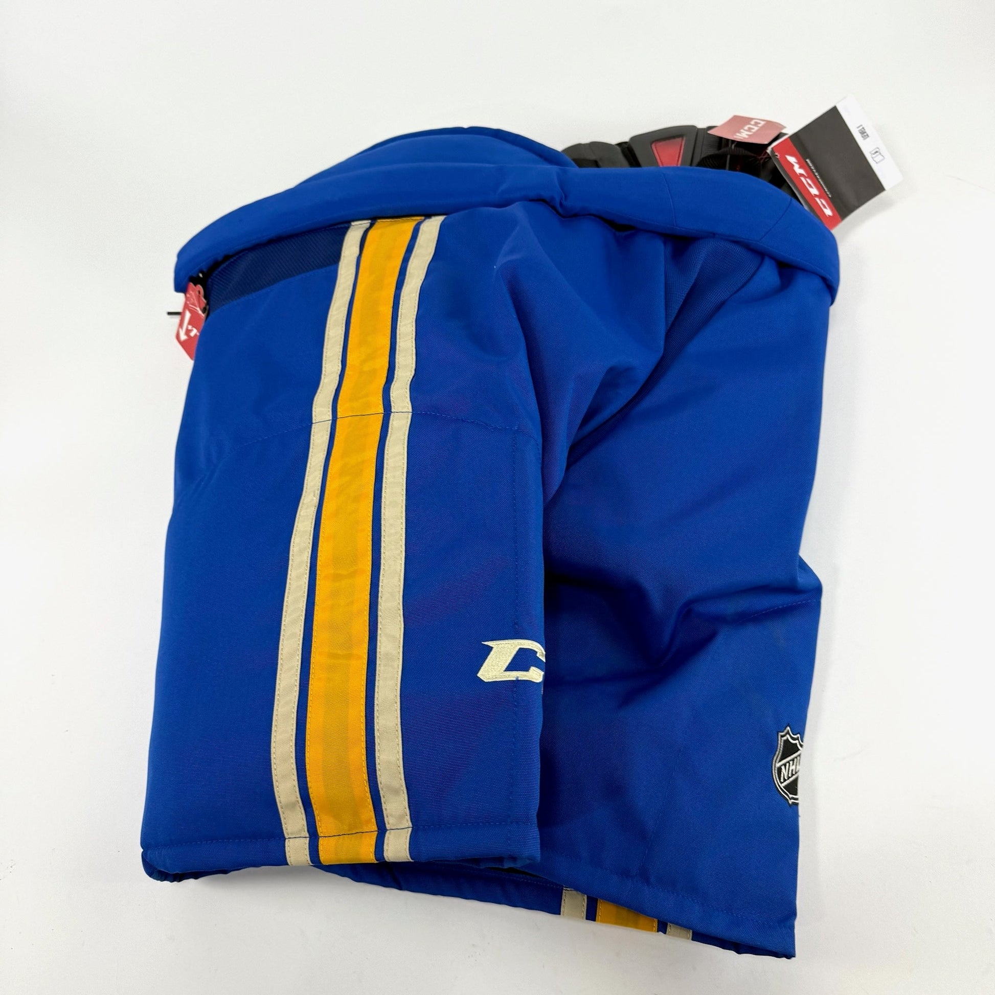 New STL Blues Heritage CCM HP45 Pants | Large | J637 - Top Flight Hockey