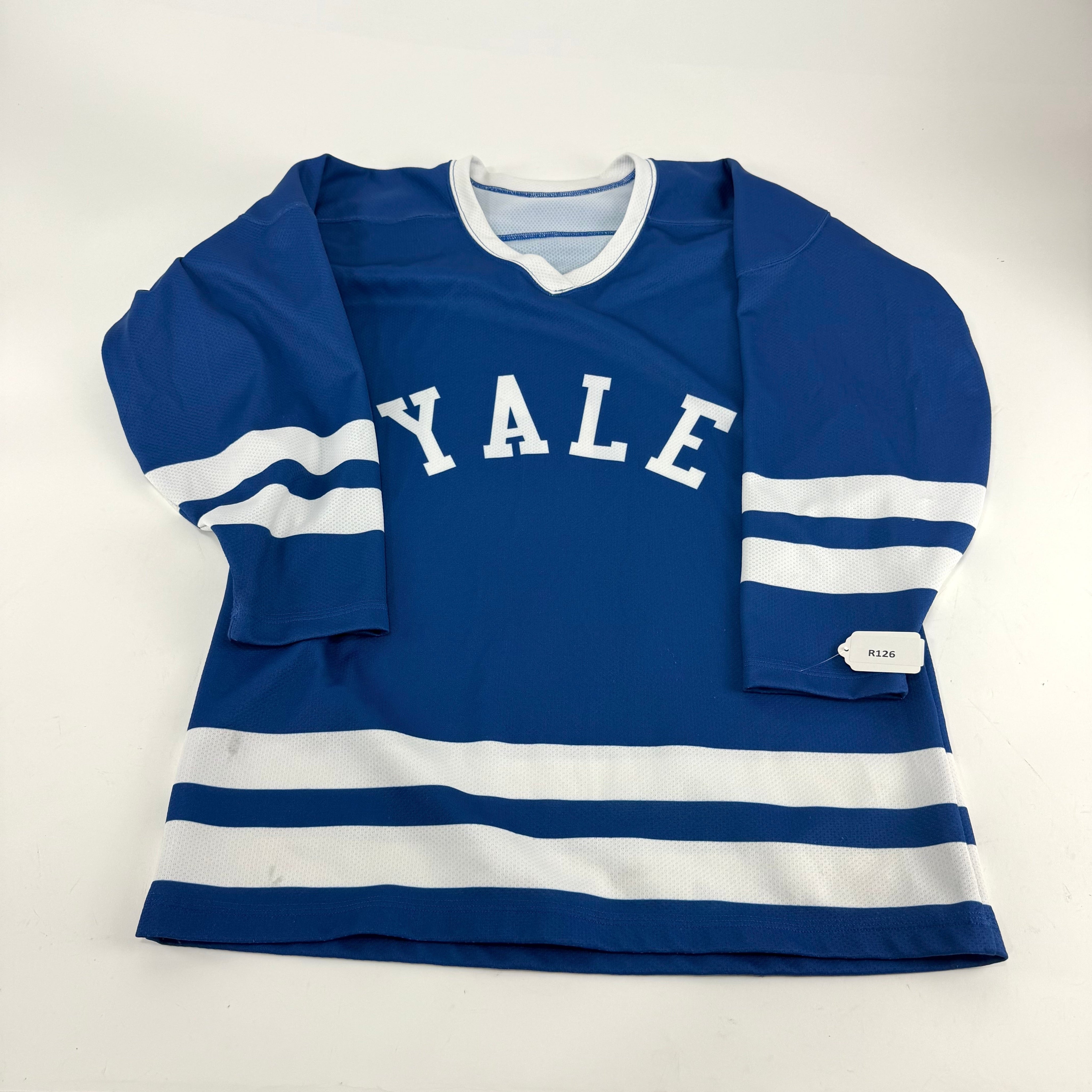 Used Royal Yale Practice Jersey | Medium | R126 - Top Flight Hockey