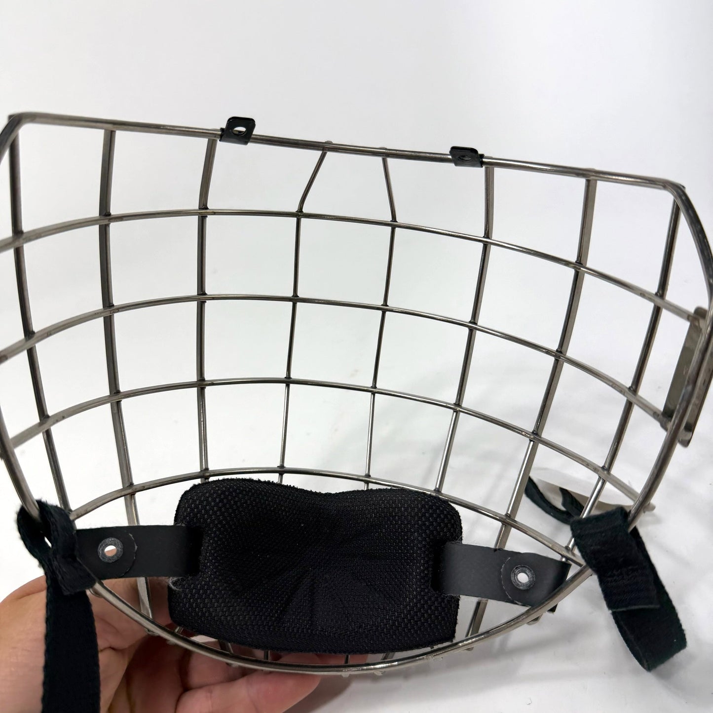 Used Silver CCM Cage | Medium | R257