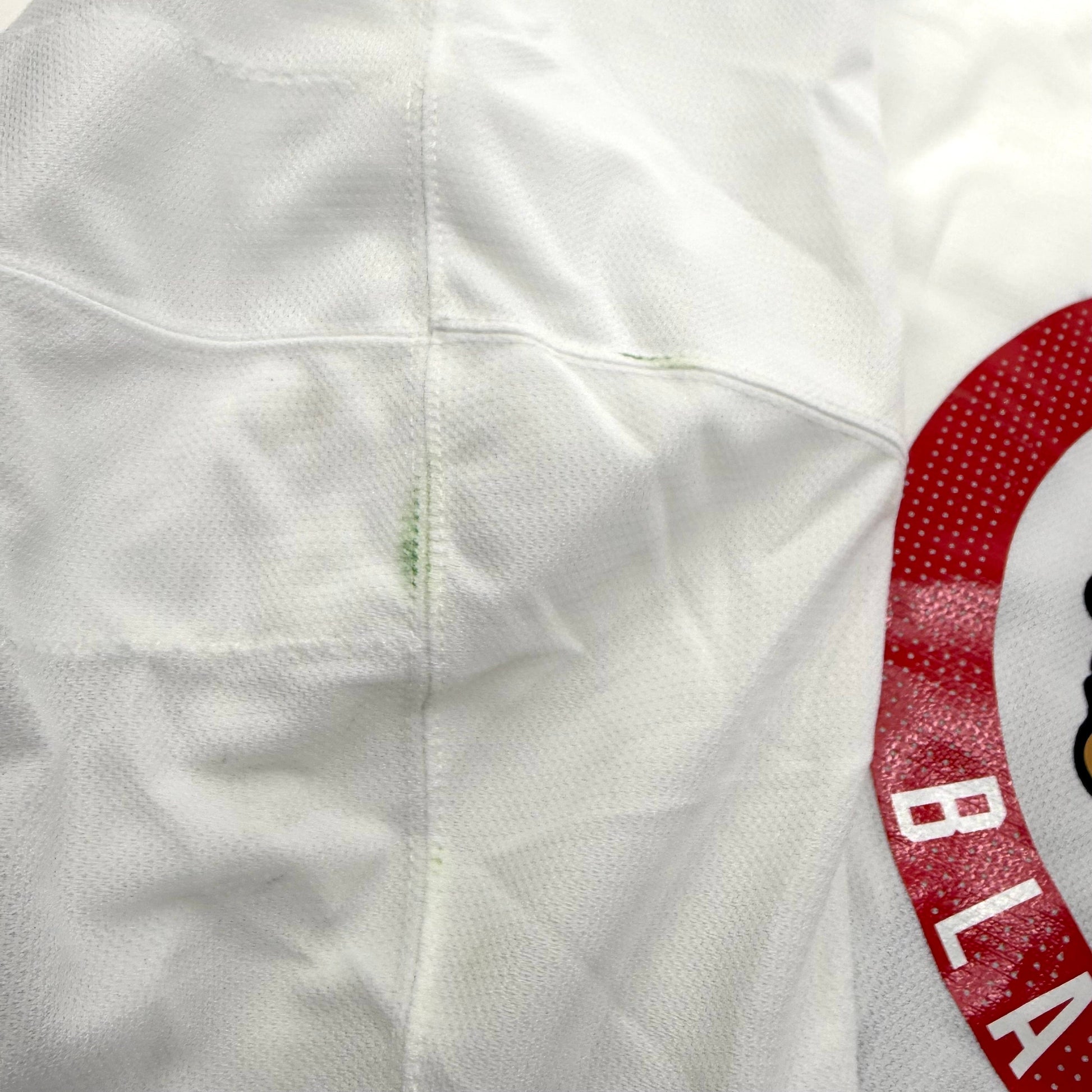 Used White Chicago Blackhawks Adidas MIC Practice Jersey | Size 56 | Olson #61 - Top Flight Hockey