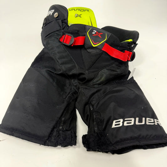 Used Black Bauer Vapor 2X Pants | Junior Small | AB383