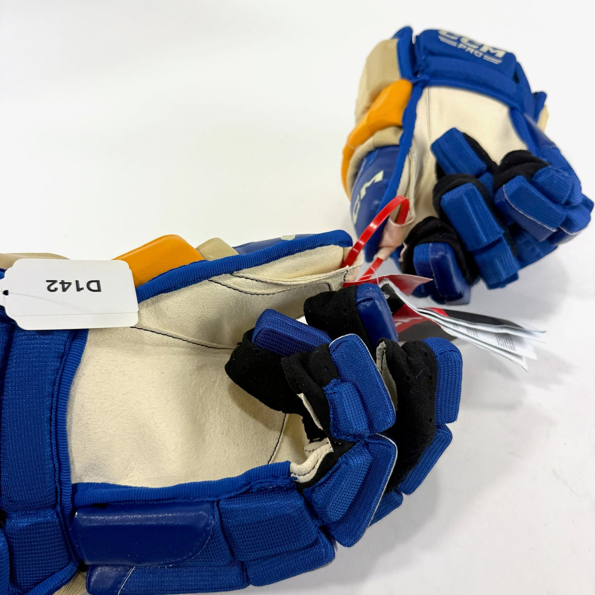 New STL Blues Heritage CCM HGCL Pro Gloves | 14" | Perunovic | D142 - Top Flight Hockey