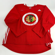 LUYPEN #73 - Red Chicago Blackhawks Practice Jersey - Adidas MIC Size 56 - Top Flight Hockey