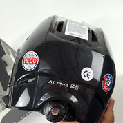 New Black Warrior Alpha One Pro Helmet | Senior Small - Top Flight Hockey