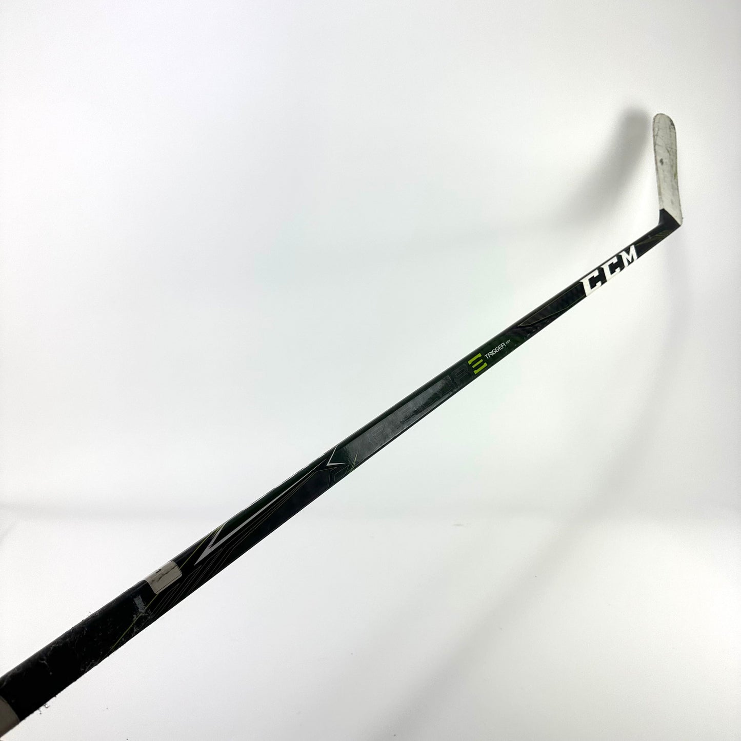 Used | Left Handed CCM Trigger | Grip | 100 Flex | P90 like Curve | Crescenzi Ontario Reign | #LA61 - Top Flight Hockey