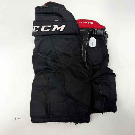 Used Black CCM Jetspeed FT4 Pants | Junior Small | AB407