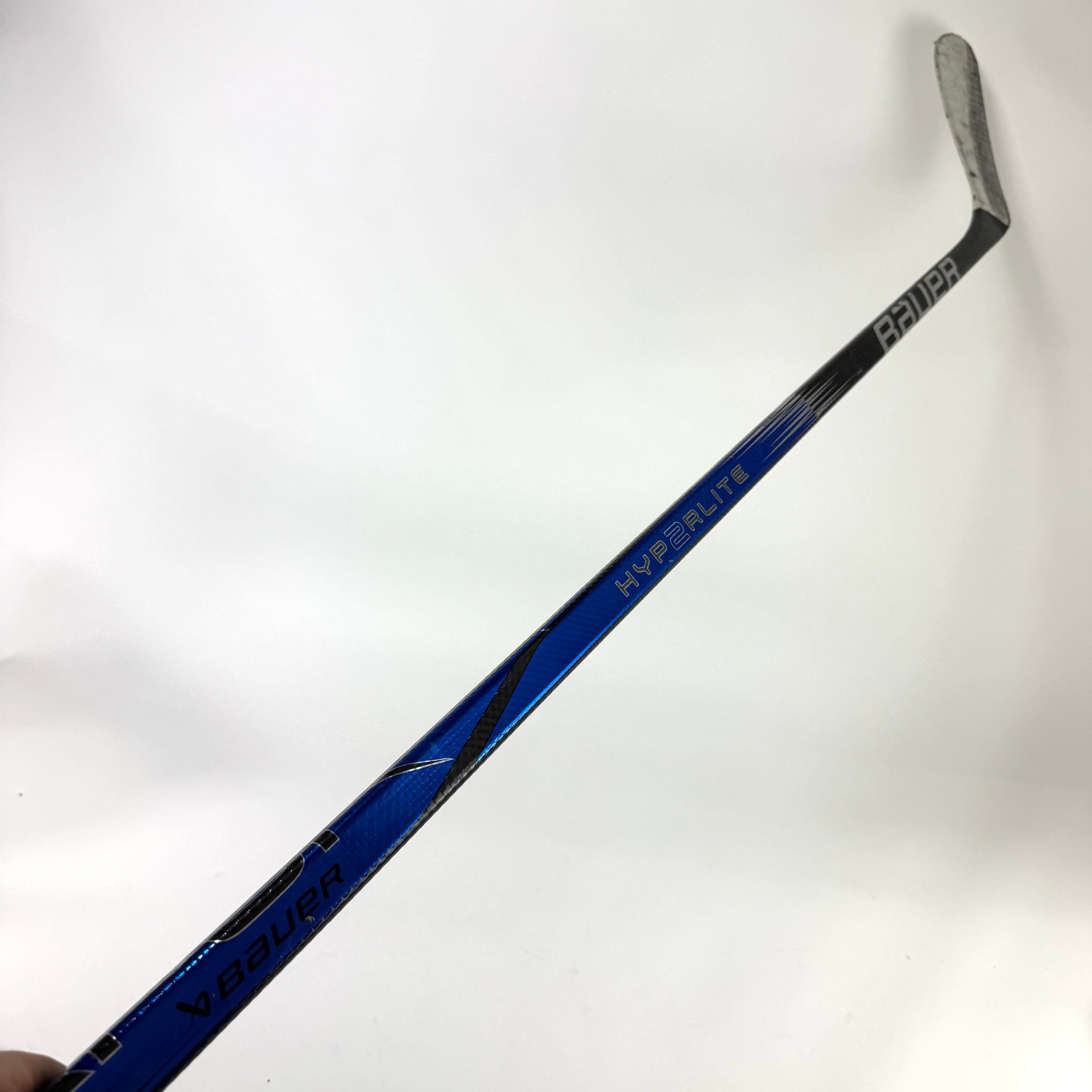 Repaired Left Blue Bauer Vapor Hyperlite 2 | 77 Flex P92 Curve Grip | D18 - Top Flight Hockey