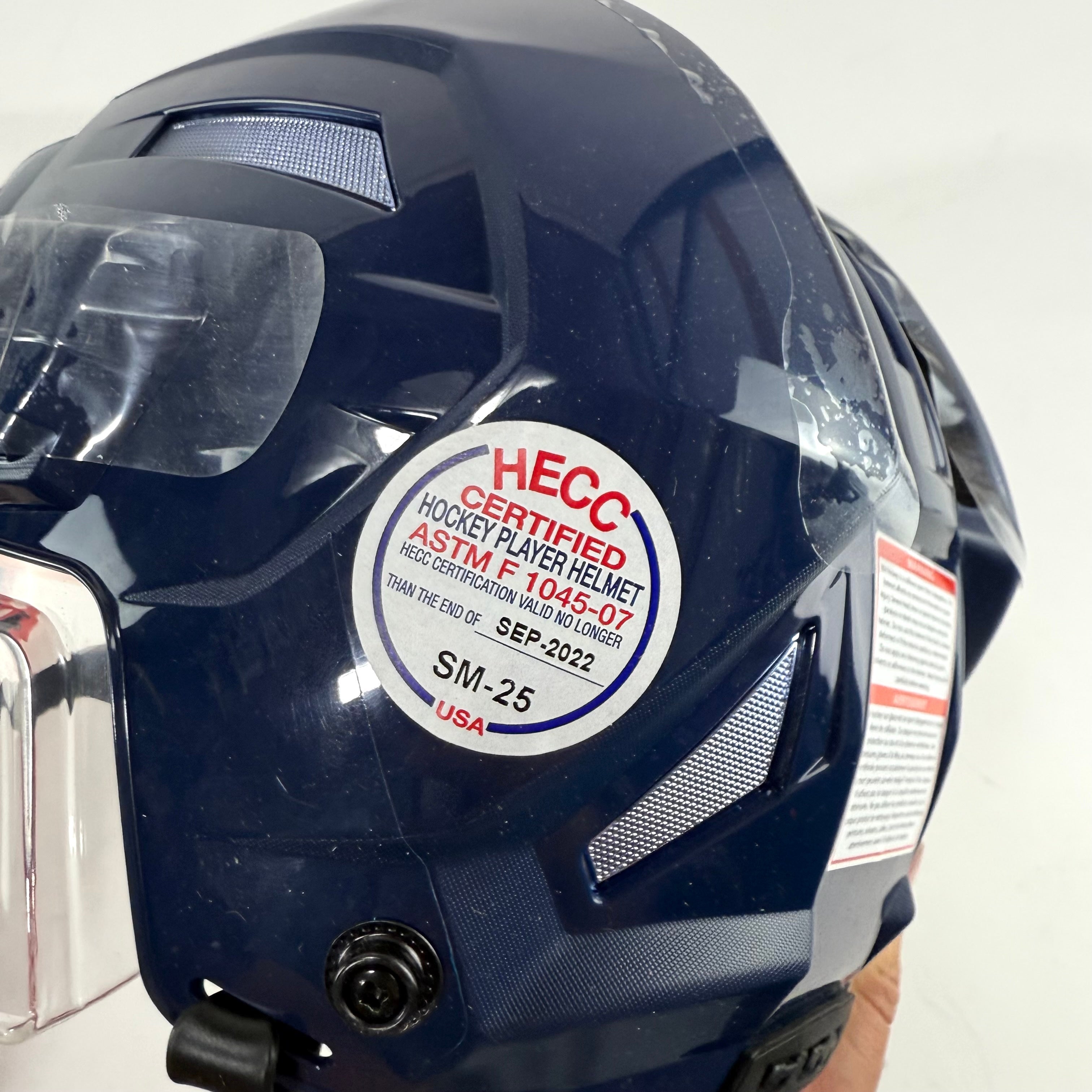 New Navy Fitlite 3DS Helmet | Small - Top Flight Hockey