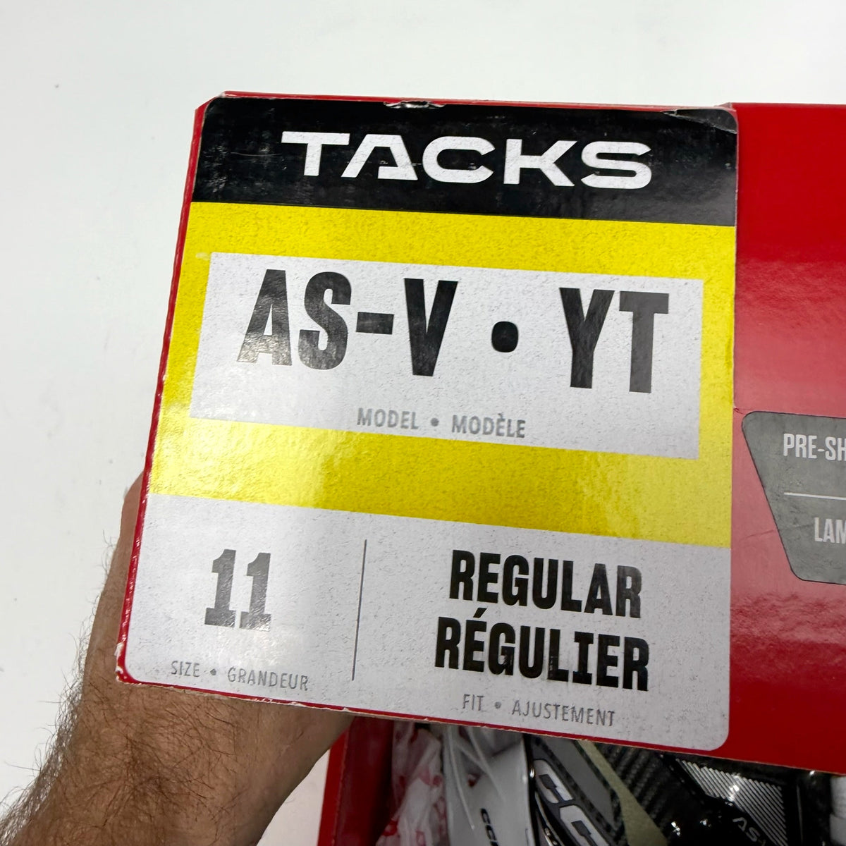 New CCM Super Tacks AS-V Skates | Size Youth 11 Regular - #AB116 - Top Flight Hockey