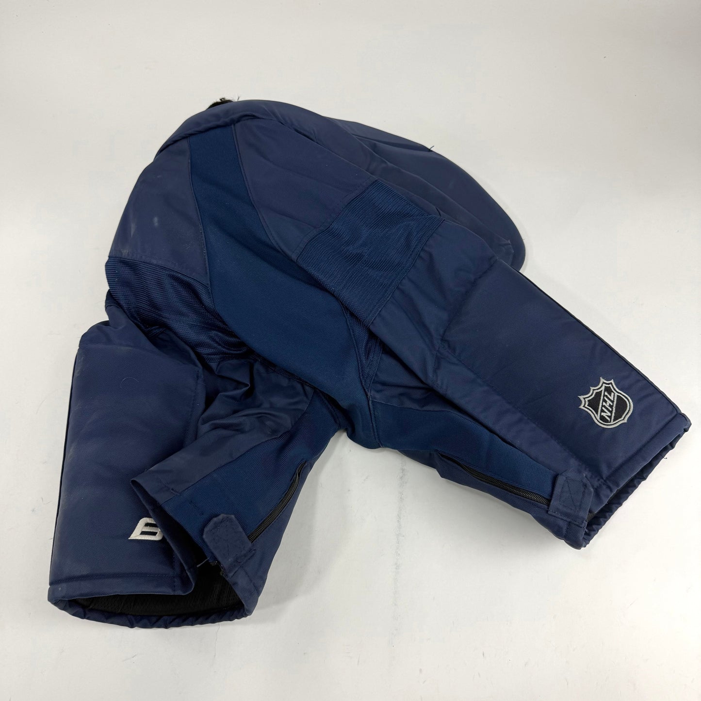 Used Navy STL Blues Bauer Nexus Pro Lite Pants | Large | R581