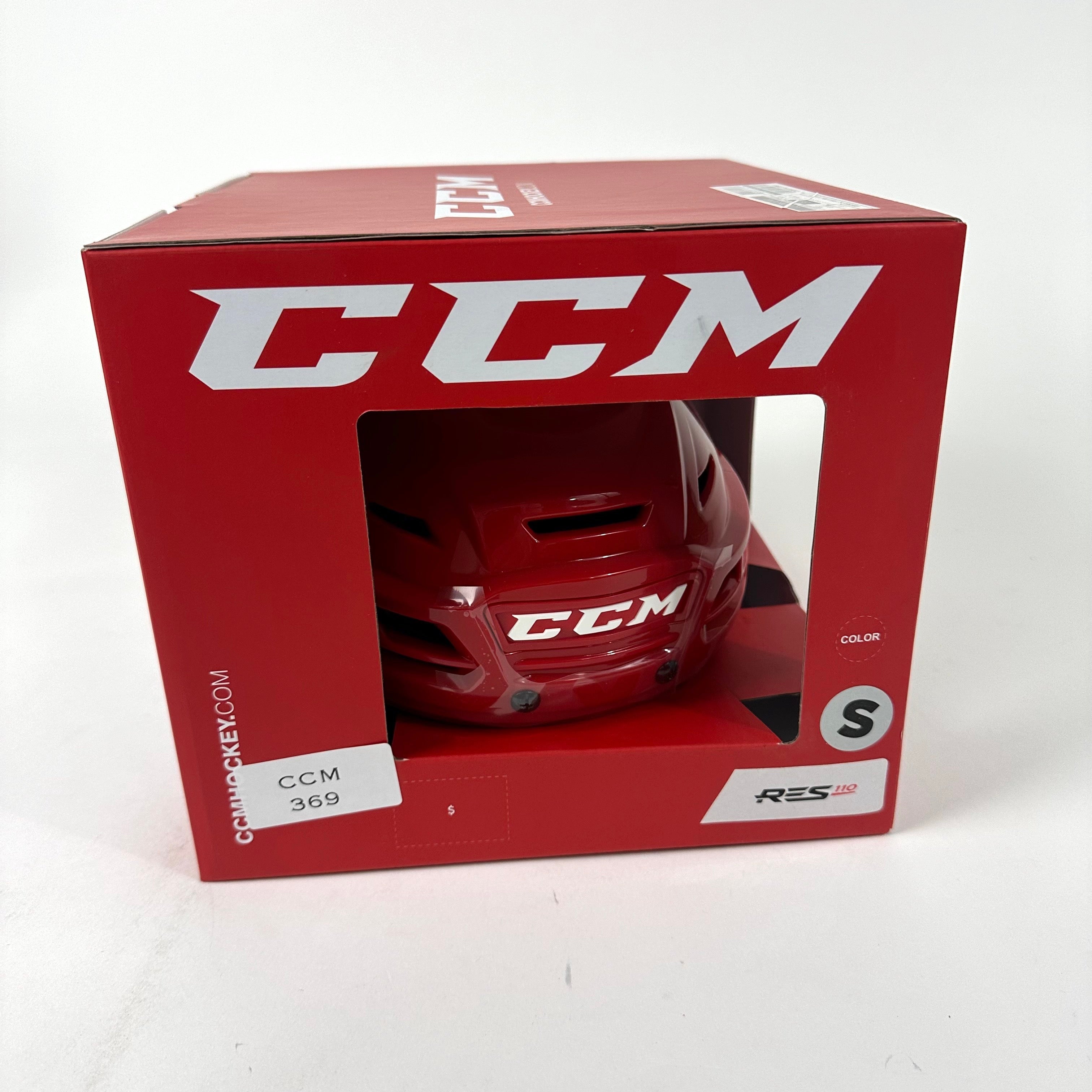 Brand New Resistance 110 Helmet In Box - Red - Small - #CCM369 - Top Flight Hockey