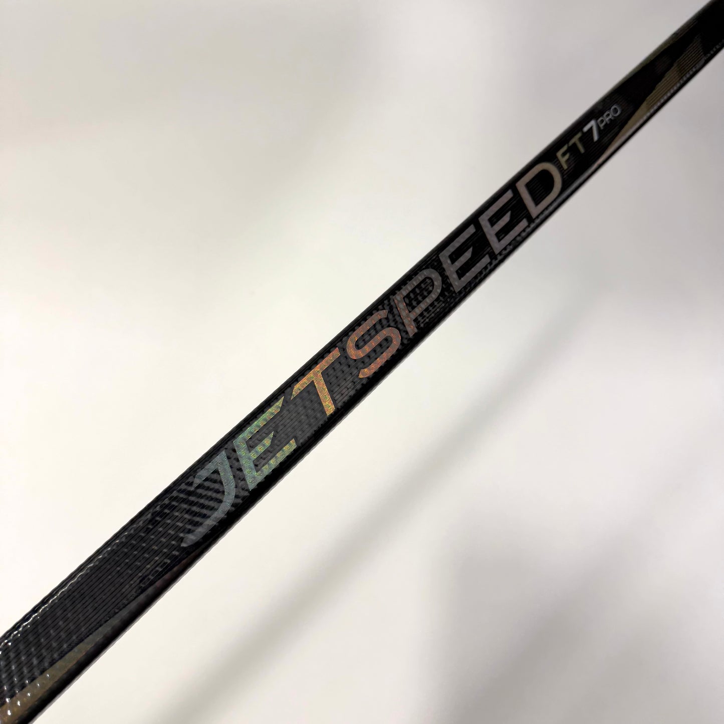 Used Left Black CCM Jetspeed FT7 Pro | 80 Flex P28 Curve Grip | AB720