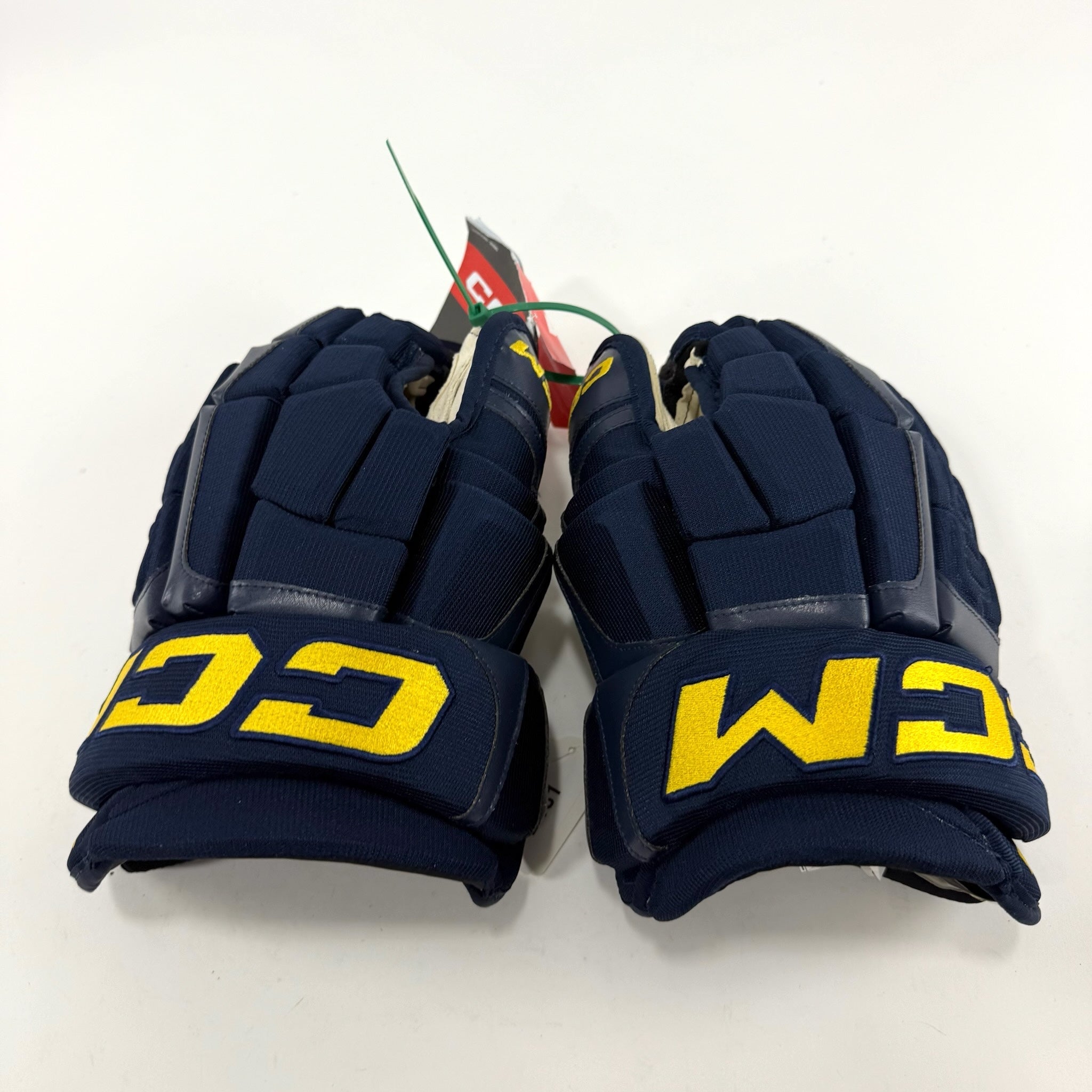 New Navy STL Blues CCM HGCL Pro Gloves | 14" | Perunovic | D181 - Top Flight Hockey