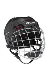 New CCM Black Tacks 70 Helmet Combo | Junior OSFA | #191520440343