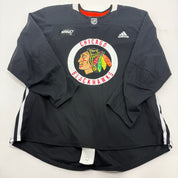 Used Black Chicago Blackhawks Adidas MIC Practice Jerseys - Multiple Options Available - Top Flight Hockey