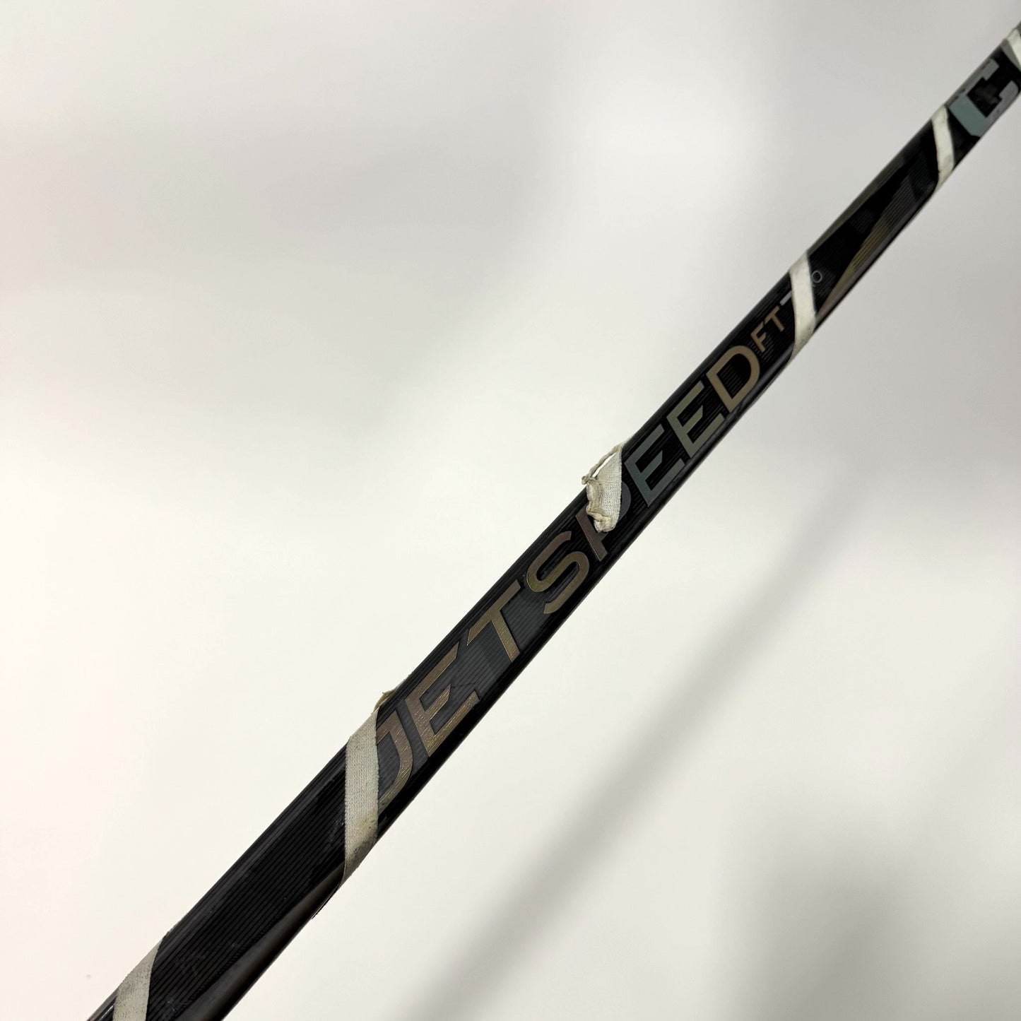 Used Right Black CCM Jetspeed FT7 Pro | 85 Flex P40 Square Toe Curve Grip | AB438