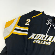 Used Adrian College Black Harrow Mens Game Jersey | Size XL | #21