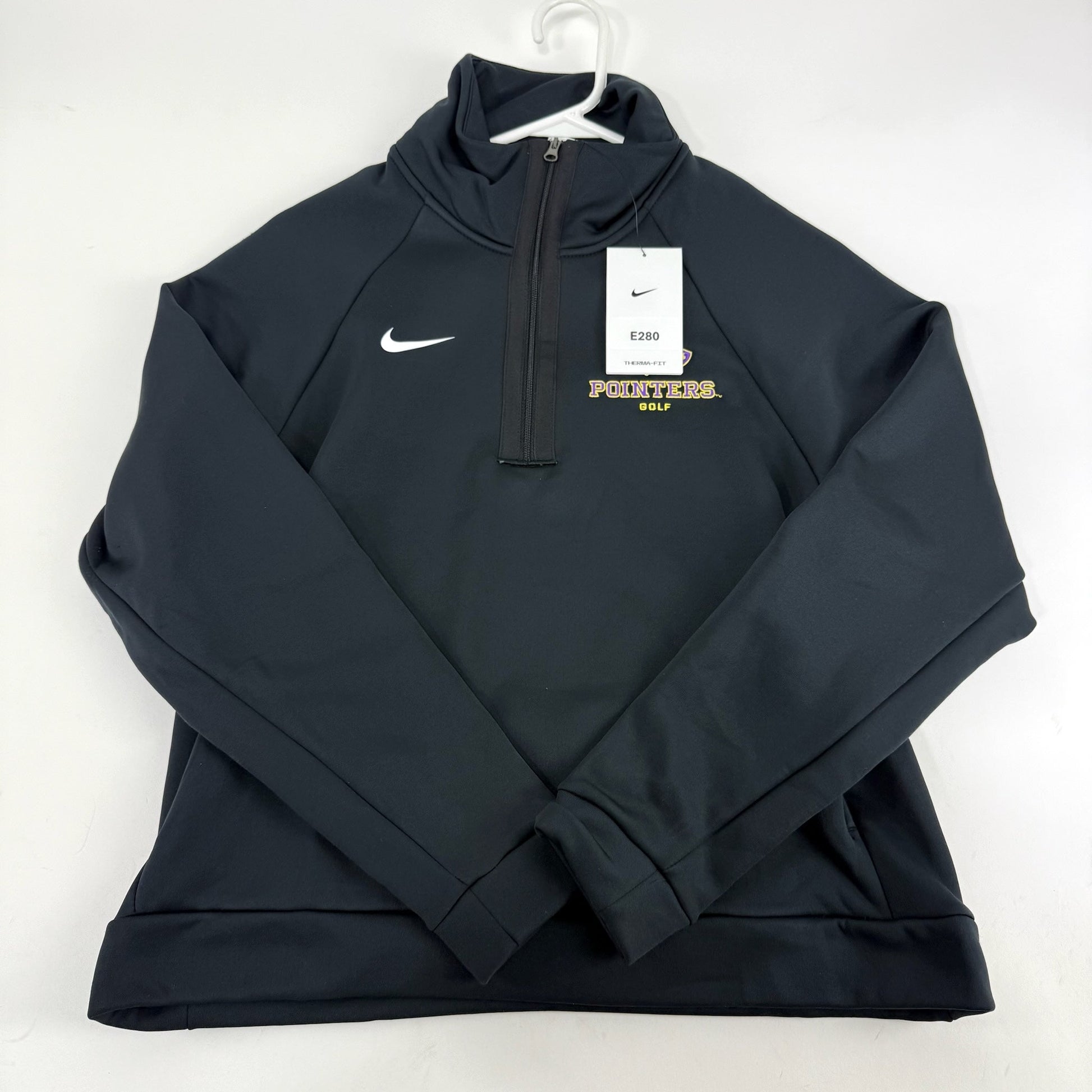 New Black Nike Womens USWP Pointers Quarter Zip | Womens Medium | E280 - Top Flight Hockey