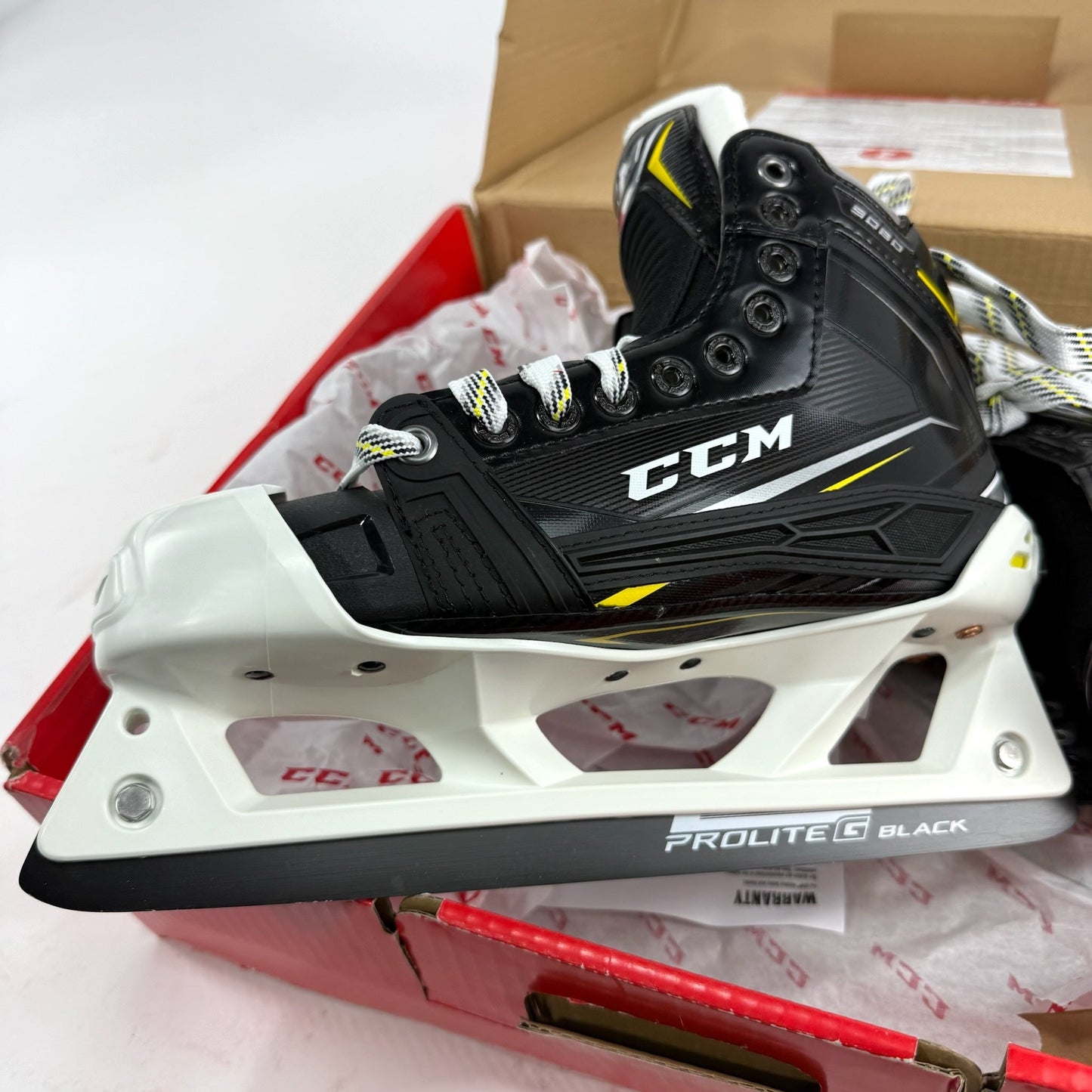 New CCM Tacks 9080 Goalie Skates | Senior 6 D | F462