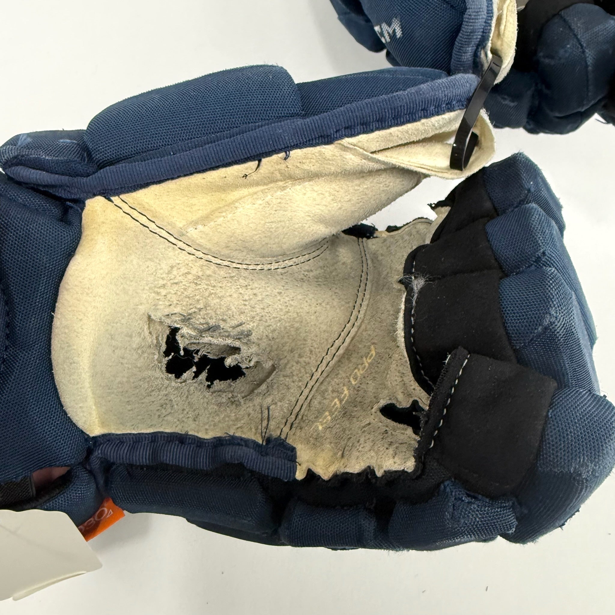 Used Navy CCM Jetspeed Pro Gloves | 14" | D360