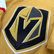 Brand New GOLD Primegreen Vegas Golden Knights MIC Made in Canada Blank Game Jersey - Size 60G - Top Flight Hockey