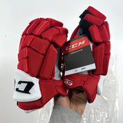 Brand New CCM HGQLXP Calgary Flames 14" Gloves - Tyler Pitlick