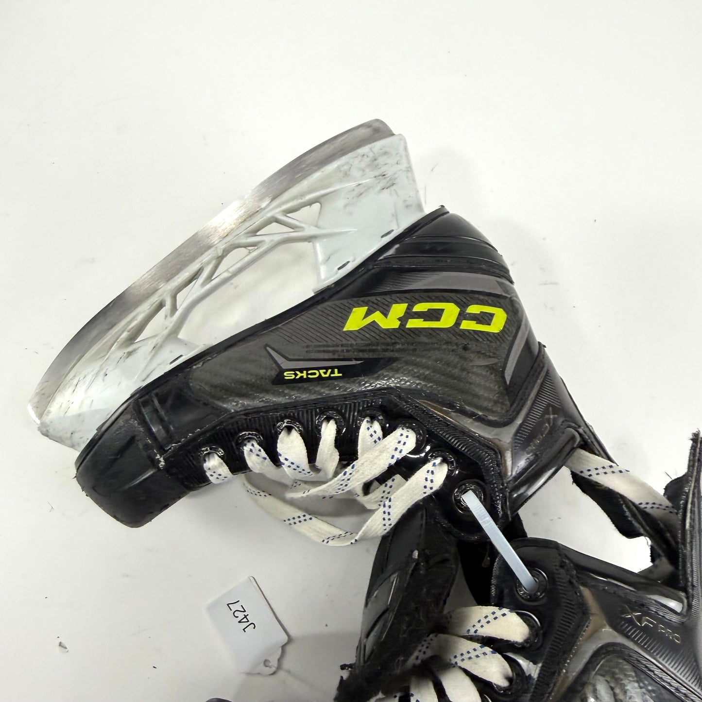 Used CCM Tacks XF Pro Skates | Size Youth 12.5 R | J427 - Top Flight Hockey