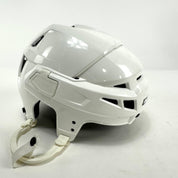 Used White CCM V10 Helmet | Small | L341 - Top Flight Hockey