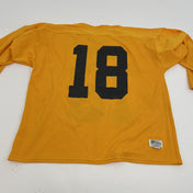 Used Yellow Practice Jersey | Number 18 | Senior XL | R325