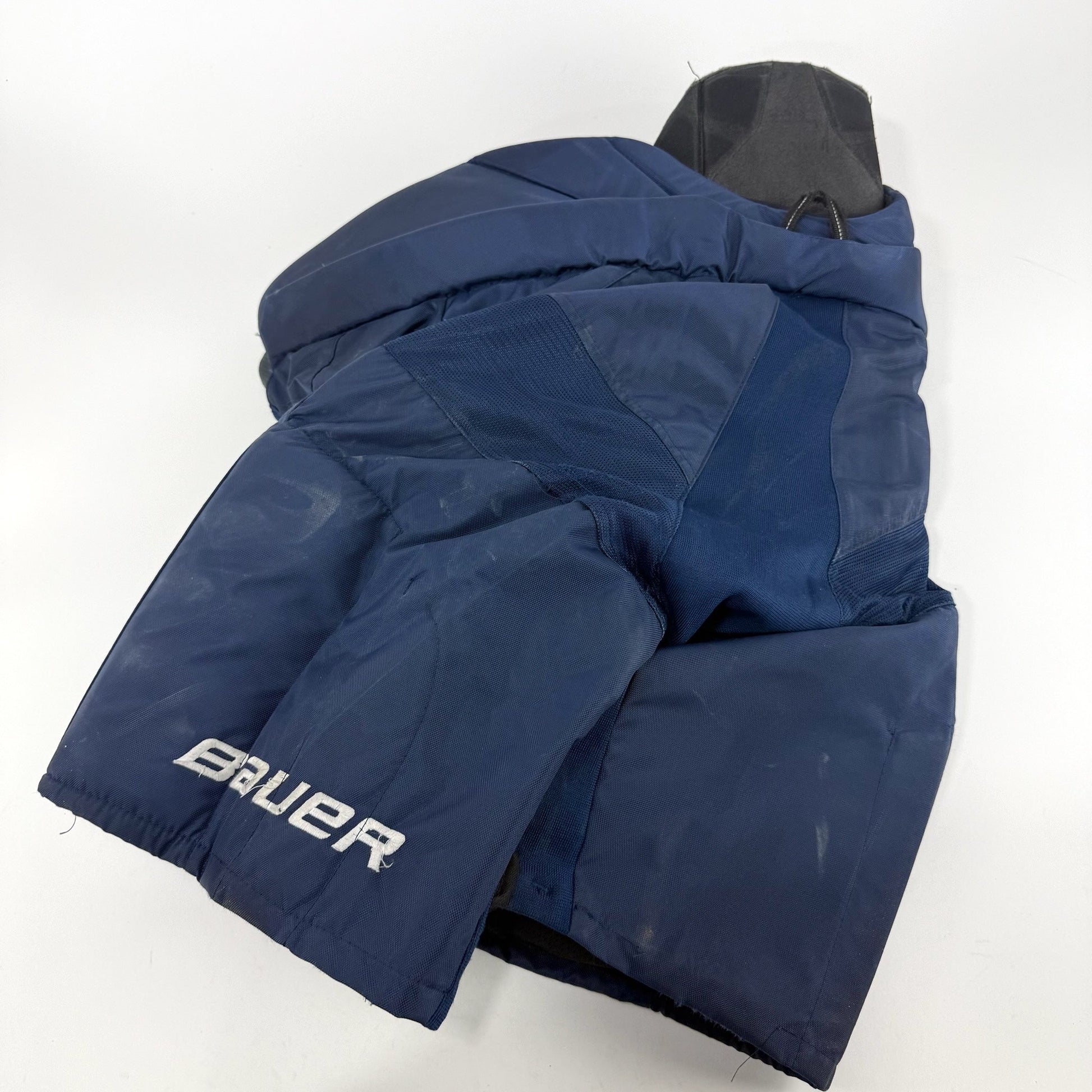 Used Navy STL Blues Bauer Custom Pro Pants | Large | Kapanen | D197 - Top Flight Hockey