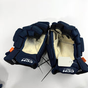 Used Navy CCM Jetspeed Pro Gloves | 13" | D381