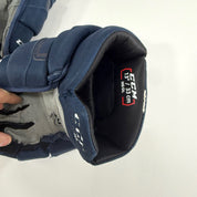 Used Navy CCM HGQL Gloves | 13" | D367