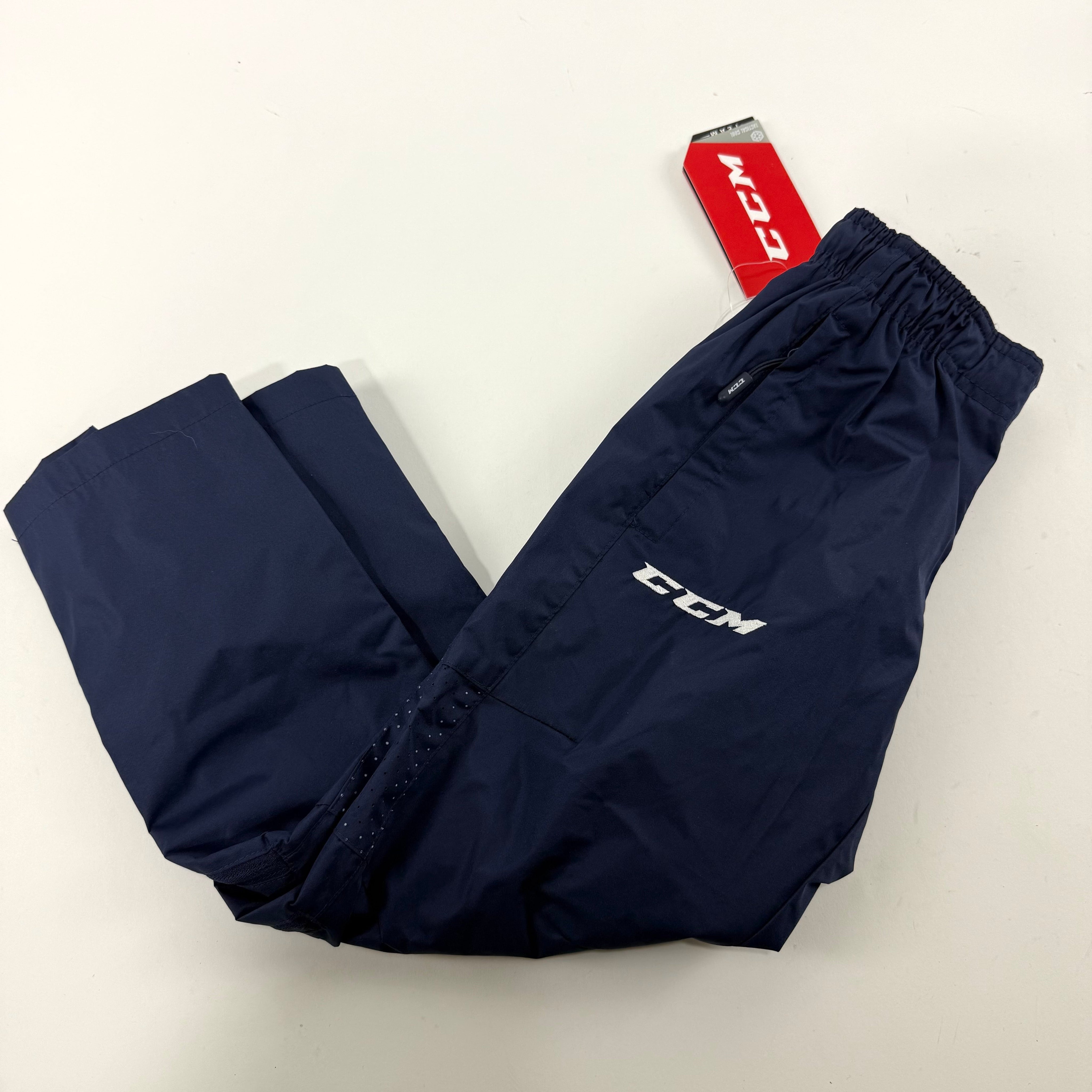 New Navy CCM Youth Premium Hockey Warm Up Pant | Youth XS | #888600282572 - Top Flight Hockey