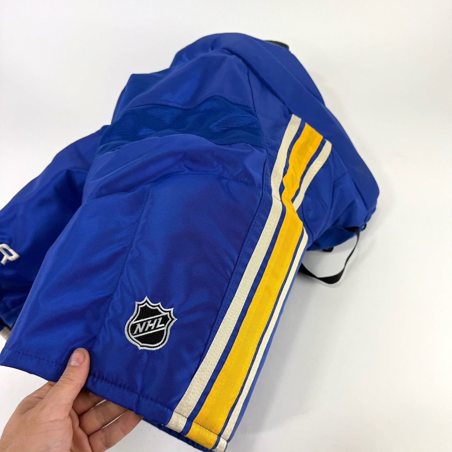 New STL Blues Heritage Bauer Nexus Pro Lite Pants | Senior Large | Hayes | J660