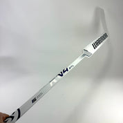 New Regular White and Navy Warrior Ritual V4 | 26" Paddle W31 Curve | Reidler | J789 - Top Flight Hockey