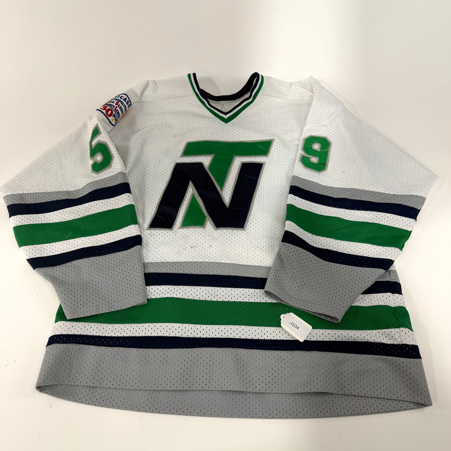 Used White New Trier Jersey | Senior XL | J104