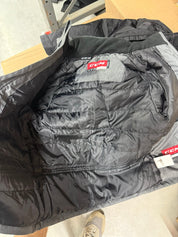 New Dark Grey CCM Youth Team Winter Jacket | Youth M | #888600282893 - Top Flight Hockey