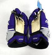 Brand New Purple Bauer Mach Pro Stock Hockey Gloves - 15" - Top Flight Hockey