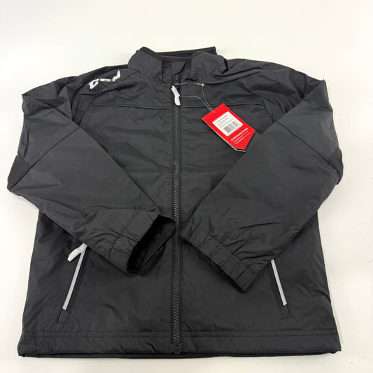 New Black CCM Youth Premium Skate Suit Jacket | Youth S | #888600267418 - Top Flight Hockey