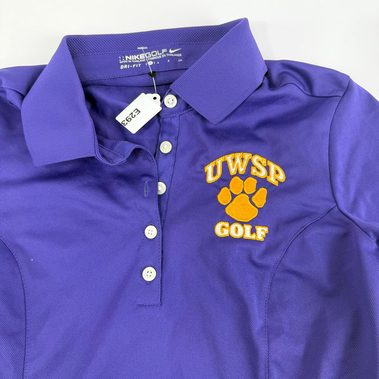 Used Purple Nike Womens UWSP Pointers Polo | Womens S | E293 - Top Flight Hockey