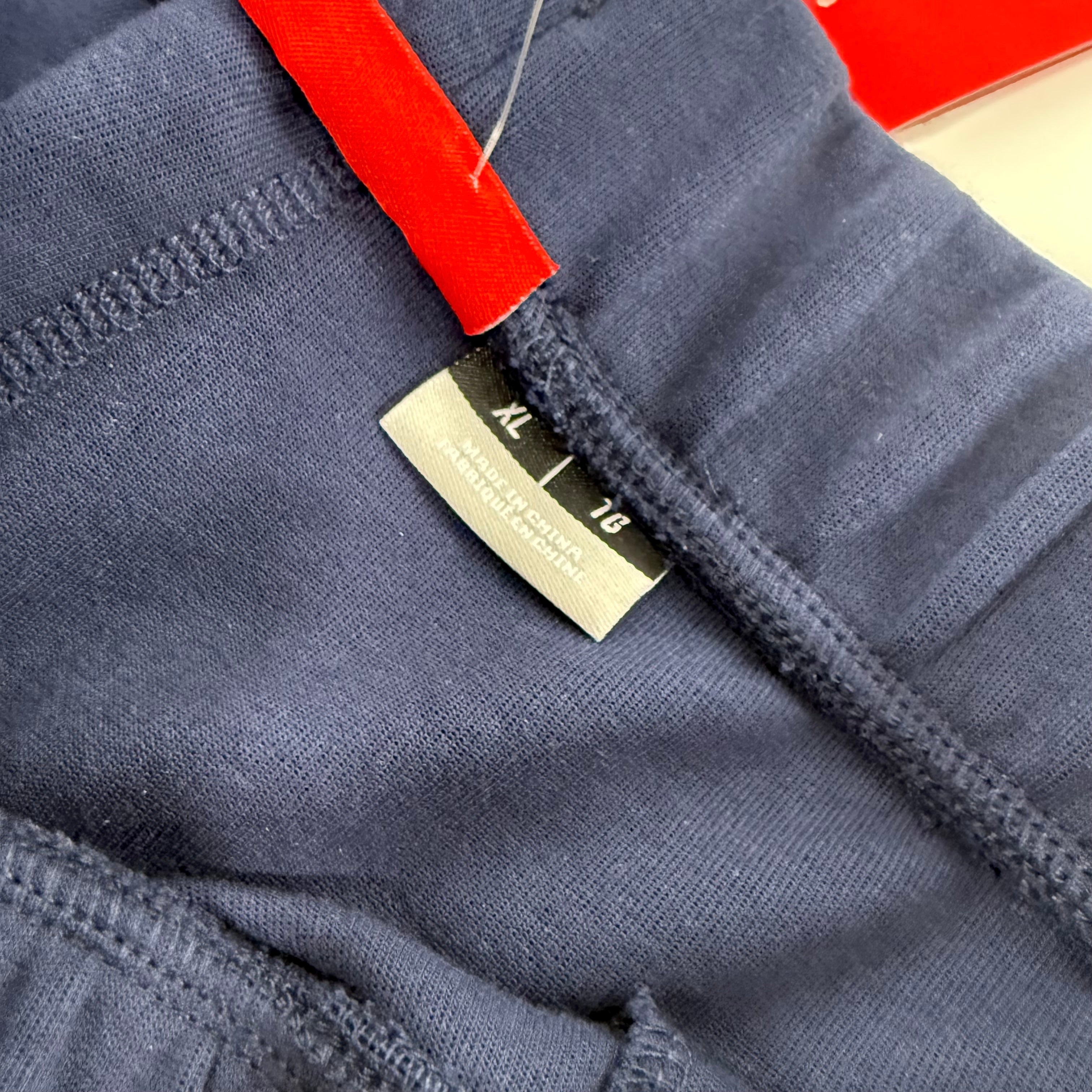 New Navy CCM Mens Premium Tapered Fleece Pant | Senior XL | #191520015565 - Top Flight Hockey