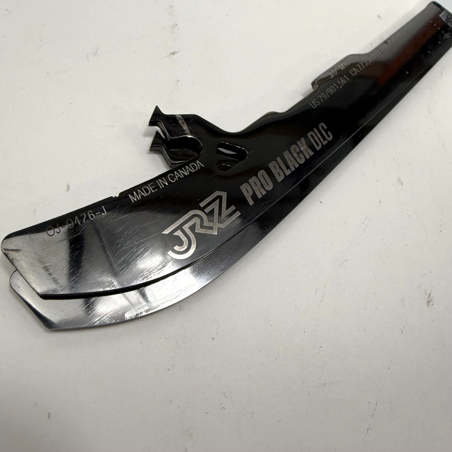 Used JRZ Pro Black Steel DLC Steel - MTF Version | 280mm #73 Chicago Blackhawks | BH353 - Top Flight Hockey