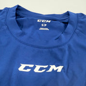 New Navy CCM Men's Loose fit Short Sleeve Shirt | Senior S | #191520510671 - Top Flight Hockey