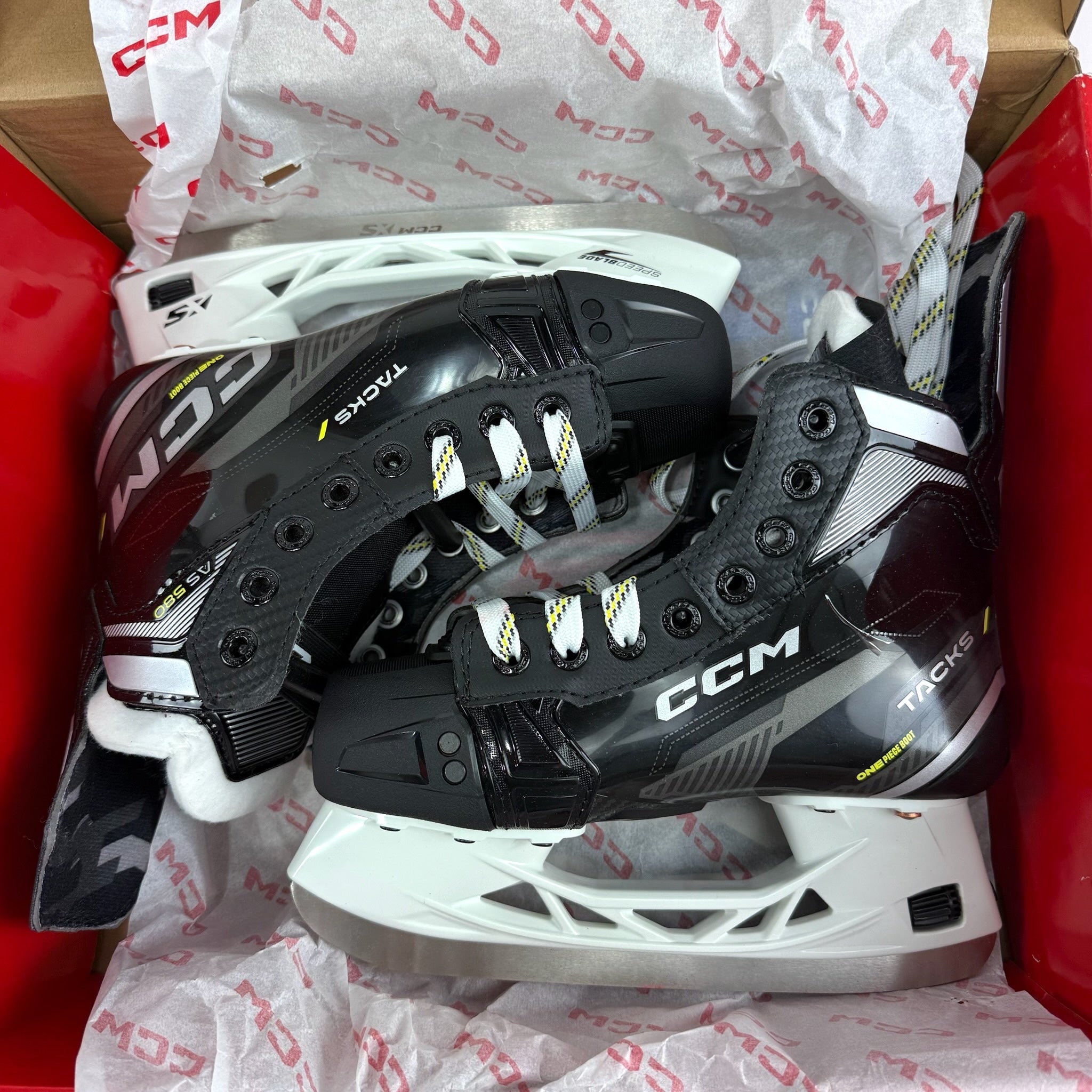 New CCM Tacks AS580 Skates | Jr 1-2 R | J723 - Top Flight Hockey